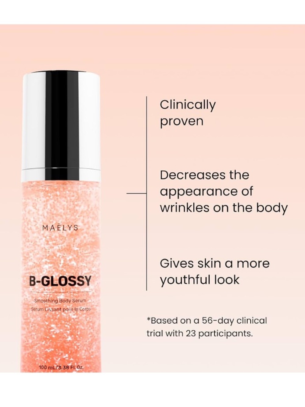 B-GLOSSY Smoothing Body Serum